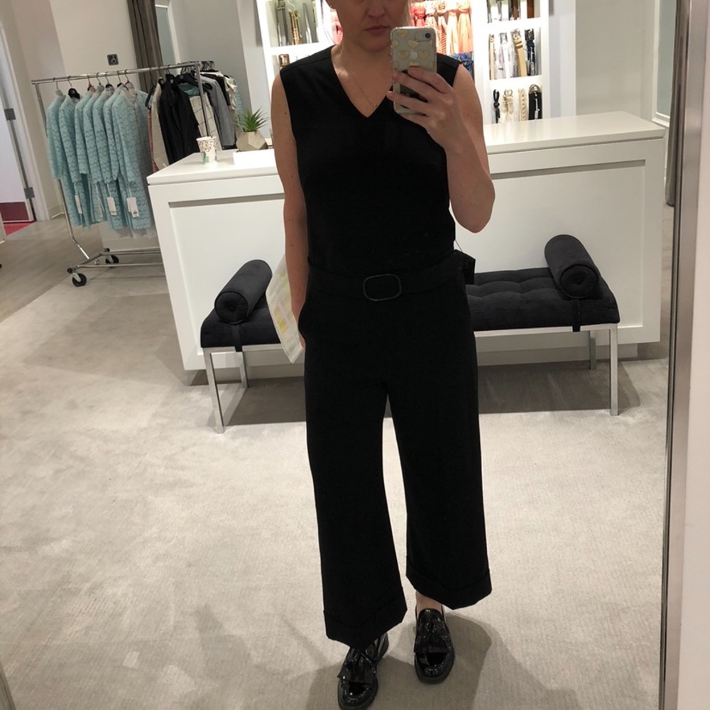 Per Se size 4 belted jumpsuit